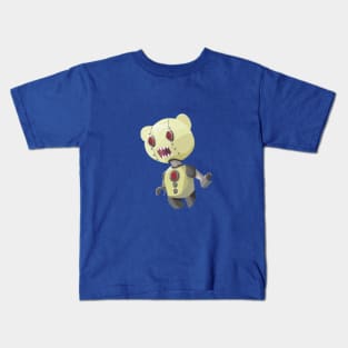 Robotic Yellow Bear Kids T-Shirt